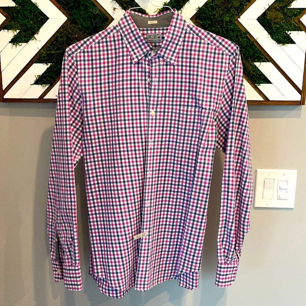 J. Crew Long-Sleeve Button Down (Medium)